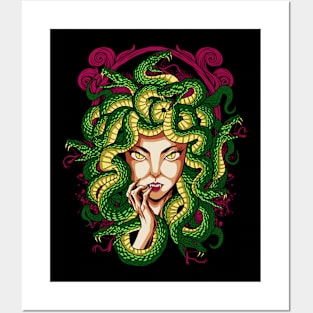 Gorgon Medusa Posters and Art